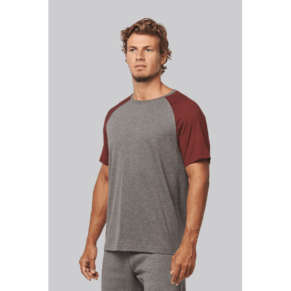 ProAct | Triblend two-tone sports t-shirt for adults